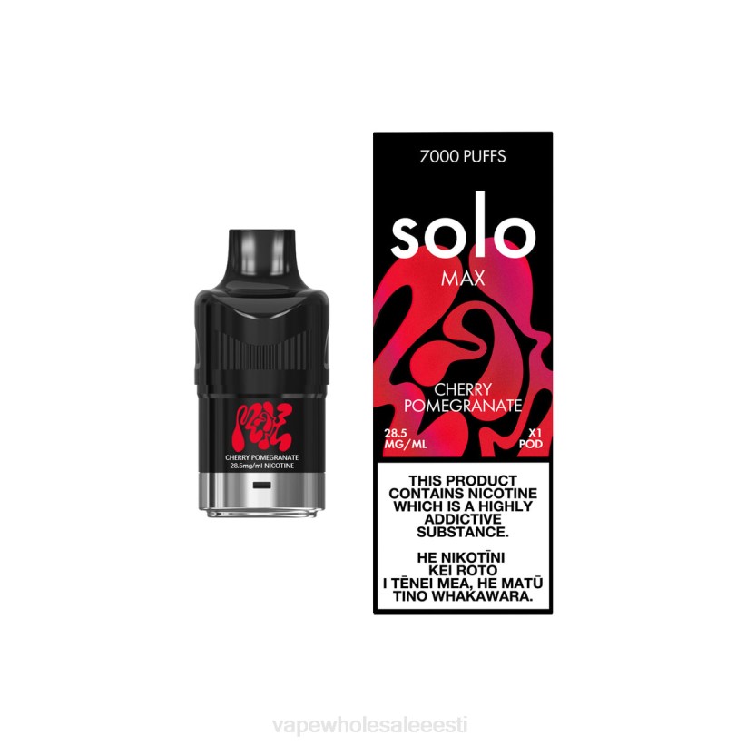 Vape Tallinn - Solo MAX pod kirsi granaatõun VZ4RP683