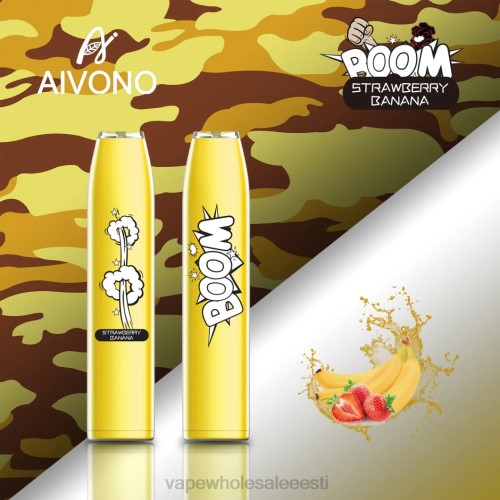 Vape Tallinn - Aivono AIM BOOM 600 maasika banaan 2X88363