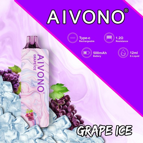 Vape Eesti - Aivono AIM GUN 7000 viinamarja jää 2X88102