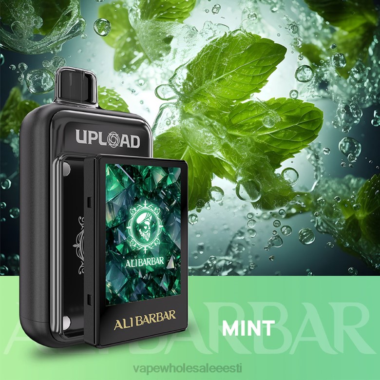 Nikotiinivaba Vape - Alibarbar laadige üles 68NN117 piparmünt