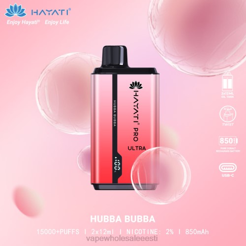 E Sigaretid - hubba bubba 6F8Z206 Hayati Pro Ultra