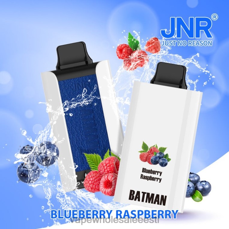 Nikotiinivaba Vape - JNR BATMAN 11 000 mustikas vaarikas 0686Z14