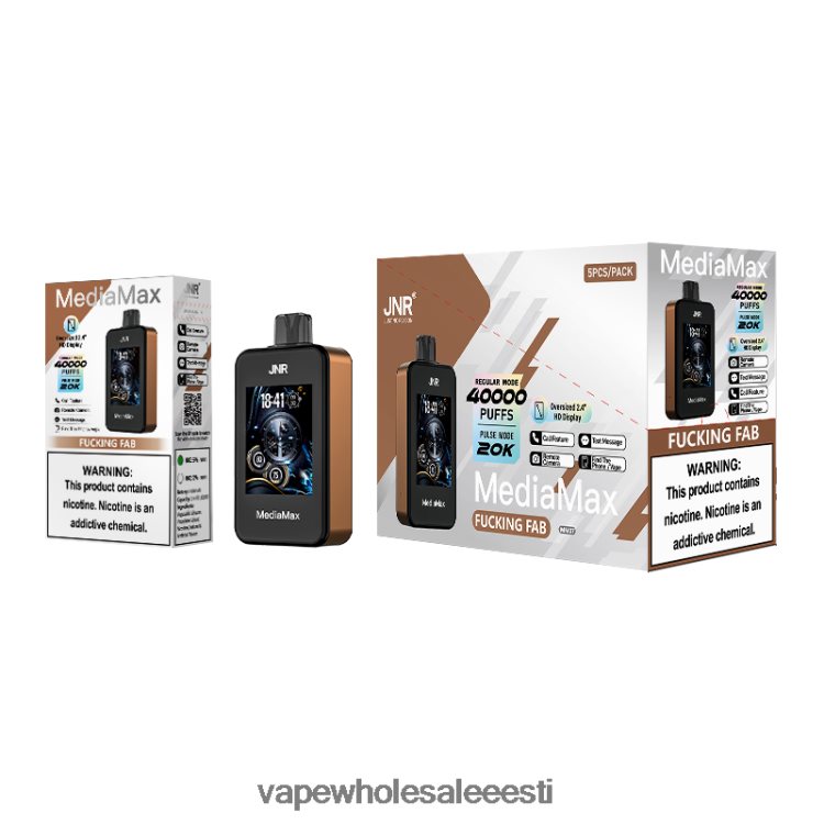 Vape Eesti - JNR MediaMax 40k pahvi 4PNV6P13 kuradi fab