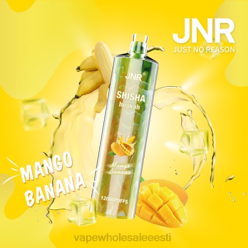 Nikotiinivaba Vape - mango banaan 6F8Z684 JNR SHISHA