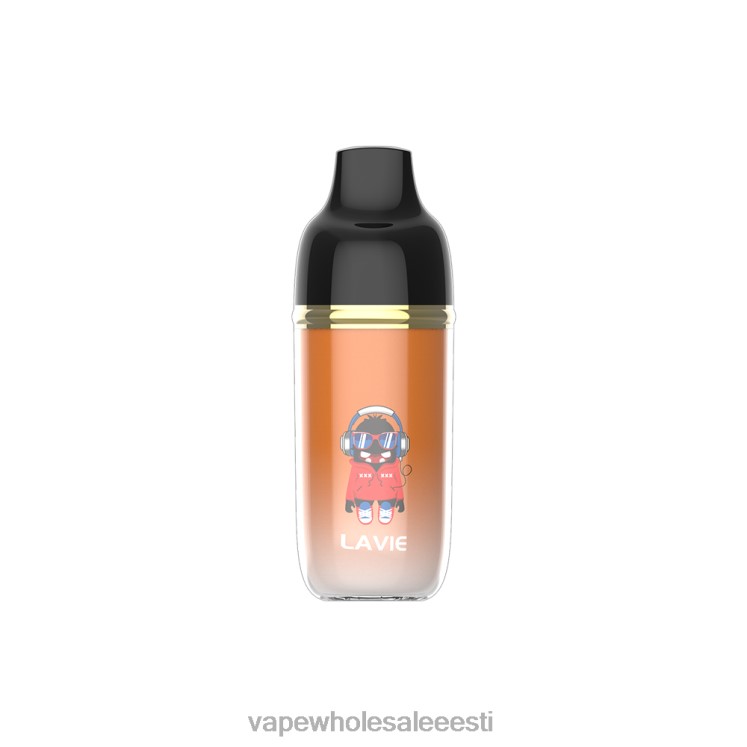 Nikotiinivaba Vape - LAVIE Monster 6000 pahvi J4H4J244 mango maasikas