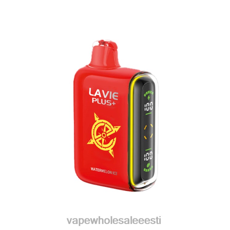 Nikotiinivaba Vape - LAVIE PLUS 15000 pahvi J4H4J94 arbuusi jää