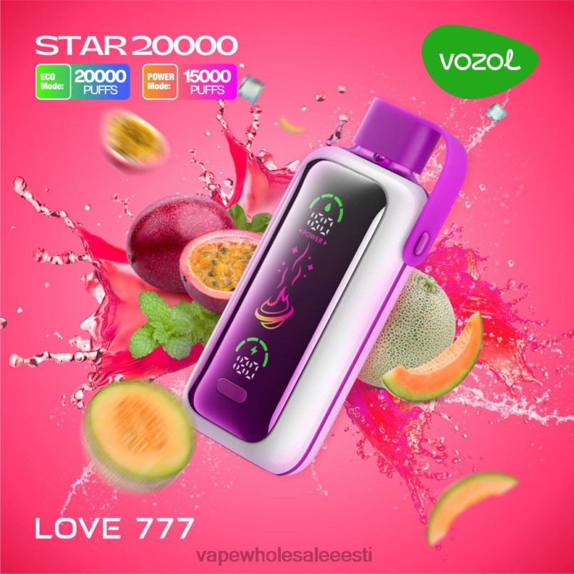 Vape Eesti - VOZOL STAR 20 000 BTPTX12 armastus 777